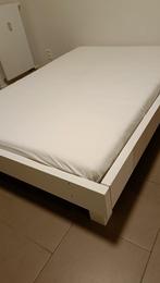 bed 140cm x 200cm, Huis en Inrichting, Ophalen, Wit, 140 cm, Zo goed als nieuw