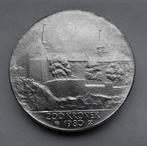 Noorwegen 200 kroner, 1980 Akershus Castle, Postzegels en Munten, Munten | Europa | Niet-Euromunten, Zilver, Verzenden