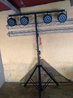 4 x krachtige LED-podiumprojectoren met afstandsbediening, Ophalen, Nieuw