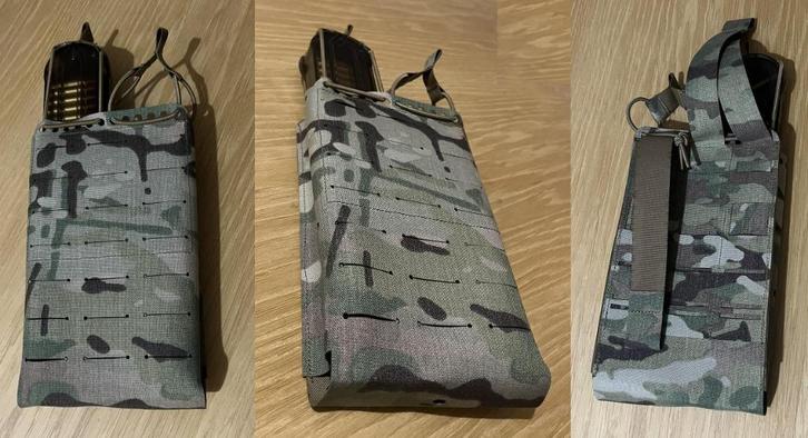Poche molle P90 double multicam, Collections, Objets militaires | Général, Armée de terre, Envoi