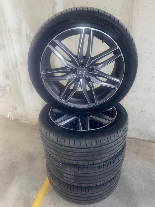Audi RS6 replica 19 inch velgen in goede staat!, Auto-onderdelen, Banden en Velgen, Band(en), Zomerbanden, 19 inch, 245 mm, Personenwagen