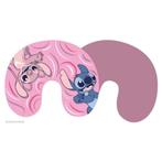 Stitch en Angel Reiskussen / Nekkussen Roze, Lila, of Blauw, Kinderen en Baby's, Overige Kinderen en Baby's, Ophalen of Verzenden