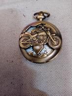 BRONZEN ZAKHORLOGE WERKT NOG VOLLEDIG, Handtassen en Accessoires, Horloges | Heren, Overige merken, Overige materialen, Zakhorloge