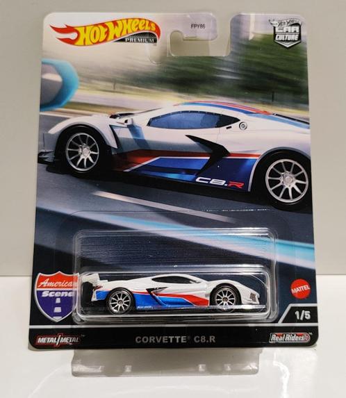 Hot Wheels Chevrolet Corvette C8.R American Scene (uit 2022), Hobby en Vrije tijd, Modelauto's | Overige schalen, Ophalen of Verzenden