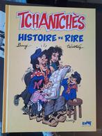 TCHANTCHES HISTOIRE D'EN RIRE EO KHANI + DEDICACE WALTHERY, Ophalen of Verzenden, Zo goed als nieuw, Eén stripboek