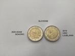 2 EUROMUNTEN SLOVENIE, Postzegels en Munten, Munten | Europa | Euromunten, Ophalen, 2 euro, Losse munt