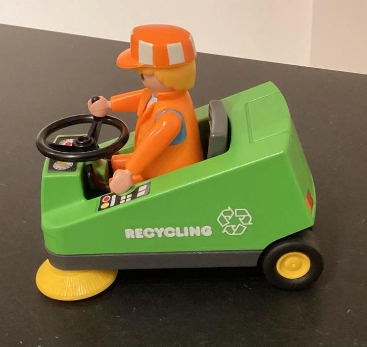 Playmobil 3790: Straatveger, Kinderen en Baby's, Speelgoed | Playmobil, Zo goed als nieuw, Complete set, Ophalen of Verzenden