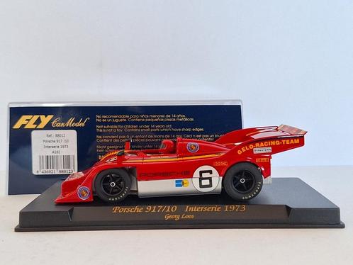 Fly Porsche 917/10 interserie 1973 A161 Georg Loos Ref 88012, Kinderen en Baby's, Speelgoed | Racebanen, Nieuw, Racebaan, Elektrisch