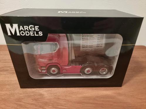 Modèles Scania R500 6x2 Red Nooteboom Marge, Hobby & Loisirs créatifs, Voitures miniatures | 1:32, Neuf, Tracteur et Agriculture