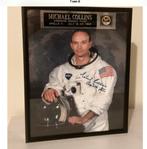 Michael Collins Apollo 11 gesigneerde foto + Certificaat, Collections, Photos & Gravures, Autres sujets/thèmes, Photo, Enlèvement ou Envoi