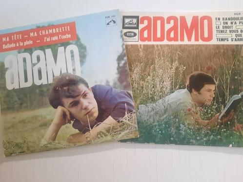 Adamo – retro 45 T plaatjes, CD & DVD, Vinyles Singles, Utilisé, Enlèvement