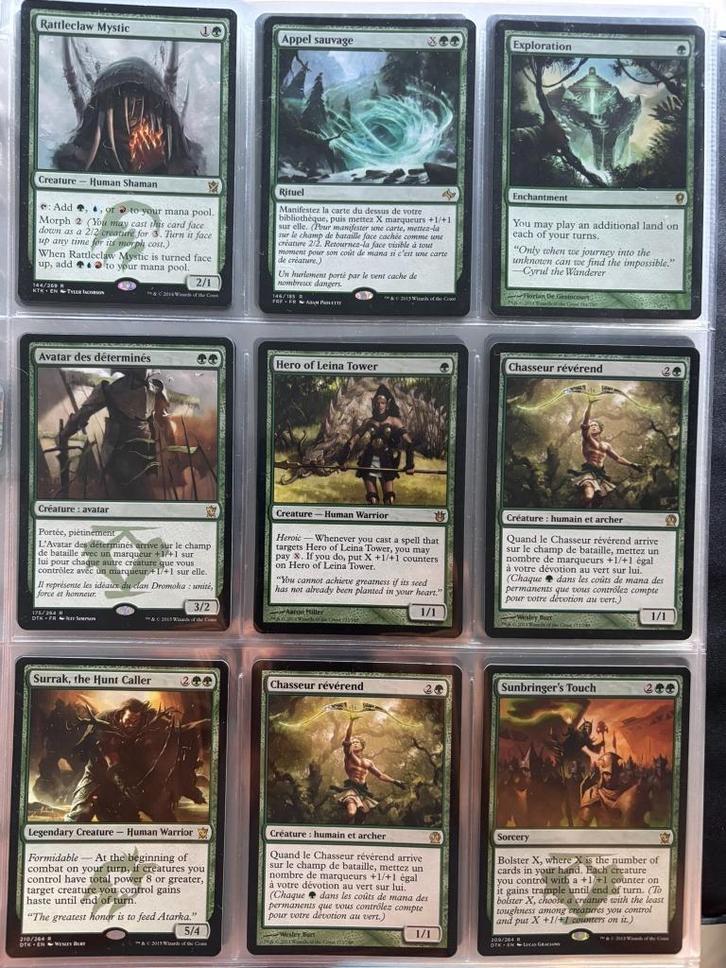 Cartes Magic / Lot 1, Hobby en Vrije tijd, Verzamelkaartspellen | Magic the Gathering, Zo goed als nieuw, Meerdere kaarten, Ophalen of Verzenden