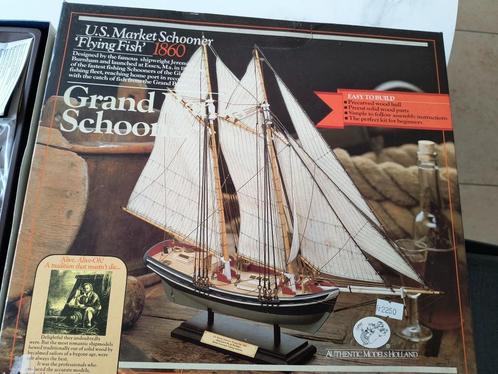 nieuw "Grand Schooner" authentic models NL, Hobby en Vrije tijd, Modelbouw | Boten en Schepen, Nieuw, 1:50 tot 1:200, Overige merken
