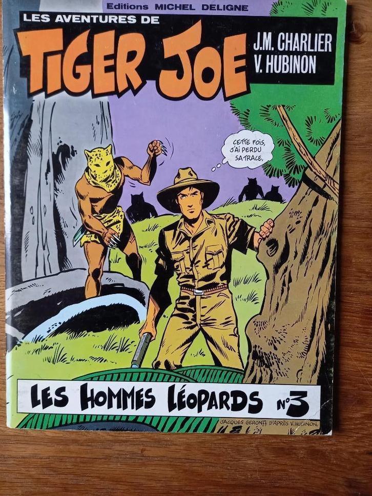 Tiger Joe édition Deligne grand format 3 tomes (complet), Boeken, Stripverhalen, Gelezen, Ophalen