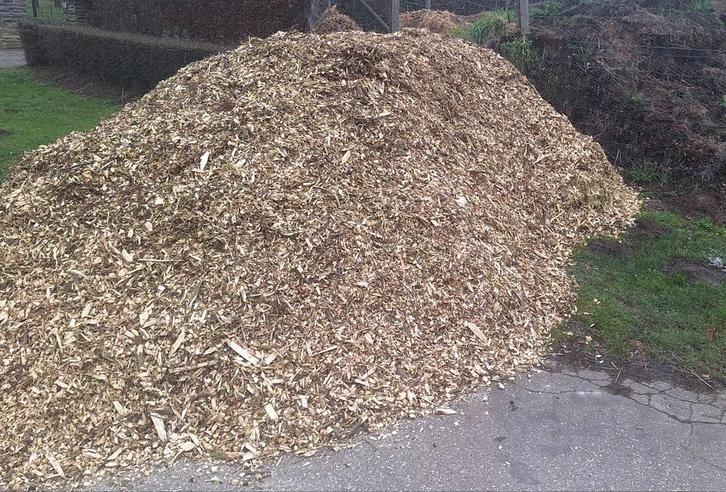 Houtsnippers te koop, Tuin en Terras, Grind, Keien en Split, Ophalen