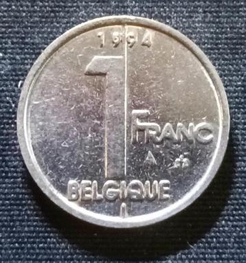 1 frank 1994 FR (2x jaartal) - Albert II beschikbaar voor biedingen