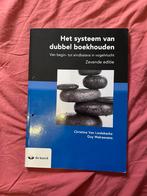 Het systeem van dubbel boekhouden (+ rekeningstelsel), Boeken, Schoolboeken, Christine Van Liedekerke; Guy Walraevens, Nederlands