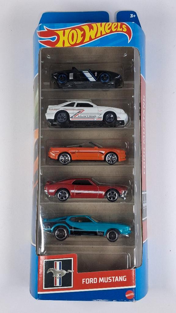 Hotwheels Multi Pac Exclusive Ford Mustang (5), Hobby en Vrije tijd, Modelauto's | Overige schalen, Nieuw, Auto, Verzenden