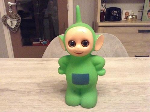 Tirelire Teletubbies Dipsy (25 cm), Collections, Tirelires, Comme neuf, Figurine de Bande dessinée ou de Dessin animé, Autres matériaux