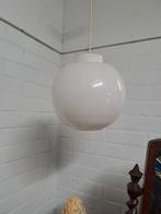 Vintage mid century glas plafondlamp, Enlèvement ou Envoi