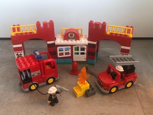 Brandweerkazerne 10593, Kinderen en Baby's, Speelgoed | Duplo en Lego, Zo goed als nieuw, Duplo, Complete set, Ophalen