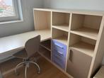 Buro - buromeubel - nachtkast - bed, Maison & Meubles, Chambre à coucher | Chambres à coucher complètes, Enlèvement, Comme neuf