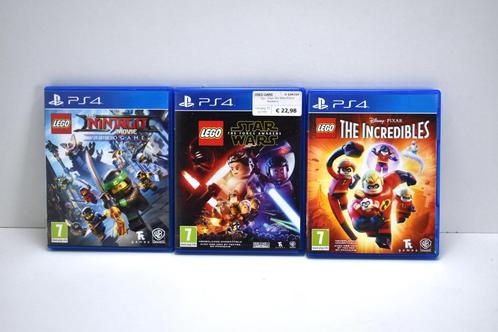 3 LEGO PS4 Games | Ninjago - STAR WARS - The Incredibles *, Games en Spelcomputers, Games | Sony PlayStation 4, Zo goed als nieuw