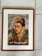 Frida Kahlo kader / Zelfportret, Rectangulaire, Moins de 50 cm, Enlèvement, Moins de 100 cm