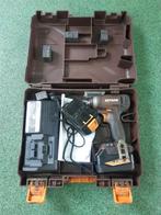 Keyang slagmoersleutel op batterijen, lader en 2 batt. incl., Ophalen of Verzenden, Gebruikt