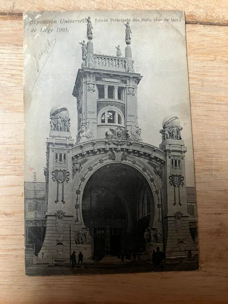 CPA - Liège - Exposition universelle de 1905 - Entrée princi, Enlèvement ou Envoi, Avant 1920, Affranchie, Liège