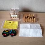 2 denkspelletjes hout en 1 reisspel Tantrix, Kinderen en Baby's, Speelgoed | Houten speelgoed, Ophalen, Zo goed als nieuw