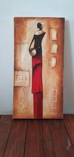 Afrikaans canvas, Antiek en Kunst, Kunst | Schilderijen | Modern
