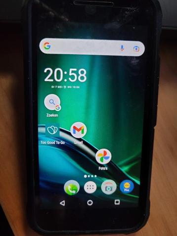 smartphone Motorola met gratis simkaart pay and go twv 10 €