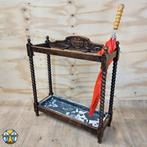 Porte-parapluie/porte-mât/canne en bois antique, Enlèvement ou Envoi, Utilisé, Bois