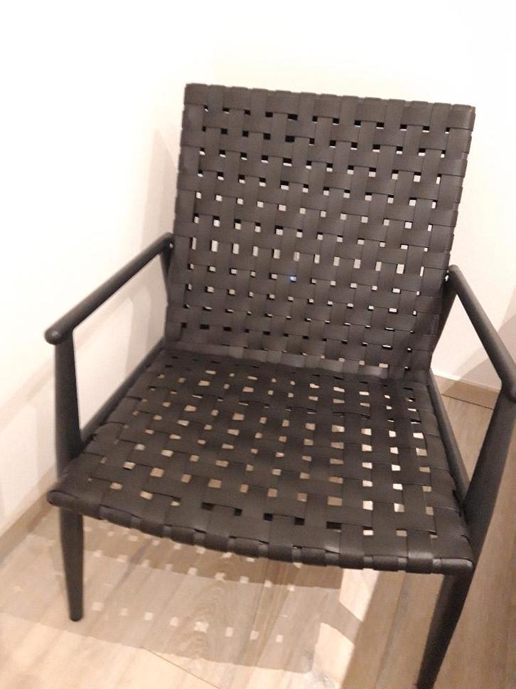 twee tuinzeteltjes aliminium, Jardin & Terrasse, Chaises de jardin, Comme neuf, Aluminium, Enlèvement