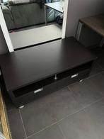 Ikea zwart tv-meubel met laden, Ophalen, Gebruikt