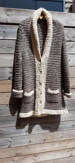 Handgehaakte jas, Kleding | Dames, Truien en Vesten, Ophalen, Gedragen, Maat 38/40 (M)