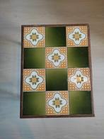 Bijzettafeltje, Ophalen, Minder dan 55 cm, Gebruikt, Rechthoekig