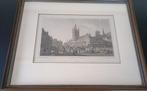IEPER. Originele staalgravure London 1824, Verzamelen, Foto's en Prenten, Ophalen of Verzenden
