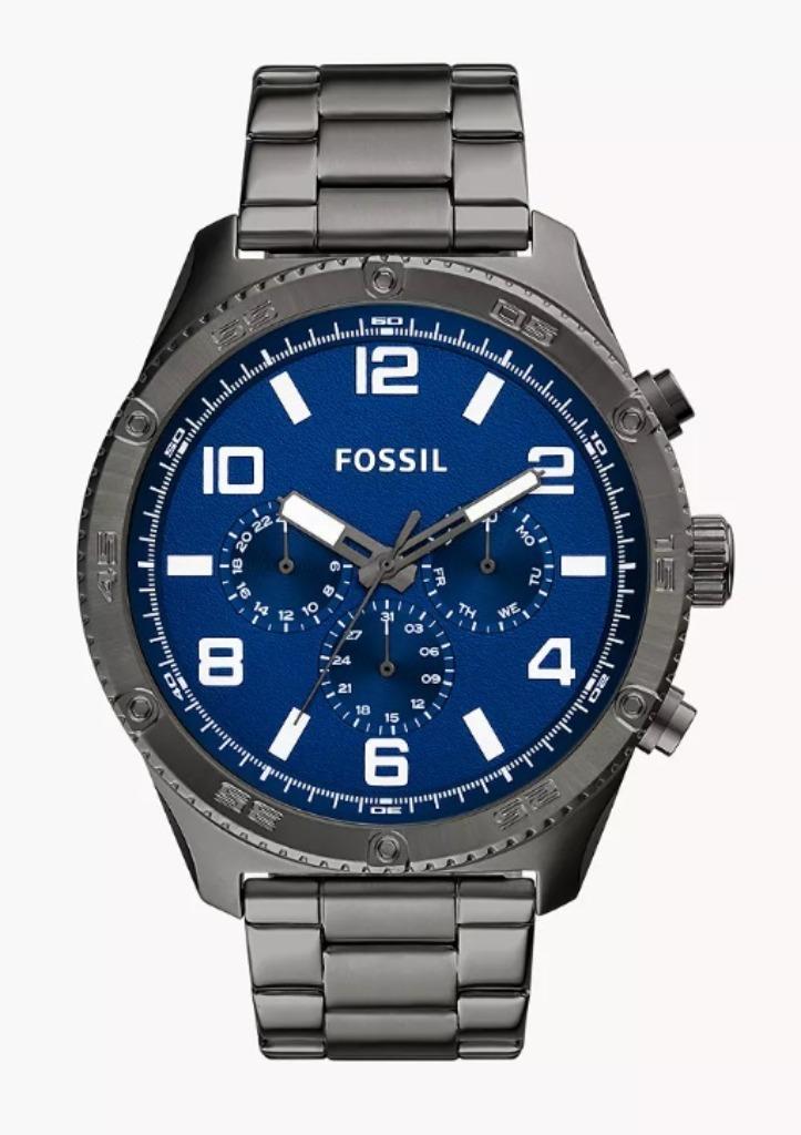 Montre Fossil neuve - homme, Handtassen en Accessoires, Horloges | Heren, Nieuw, Polshorloge, Staal, Staal, Ophalen of Verzenden