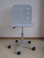 ikea bureastoel goede staat grijsblauw, Blauw, Gebruikt, Ophalen of Verzenden, Bureaustoel