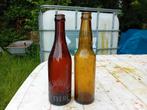 Oude vintage bierflessen brouwerij liebaert Wetteren, Verzamelen, Ophalen of Verzenden, Gebruikt