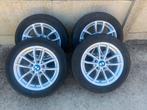 BMW vier originele alu velgen 16 inch + vierseizoensbanden, Auto-onderdelen, Banden en Velgen, Ophalen, 16 inch, Velg(en)