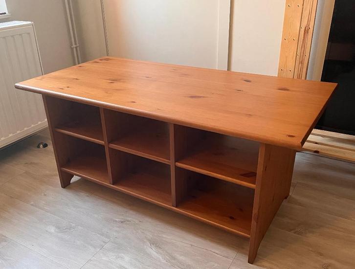 IKEA LEKSVIK salontafel/schoenenbank, Huis en Inrichting, Tafels | Salontafels, Gebruikt, 50 tot 75 cm, 50 tot 100 cm, 100 tot 150 cm