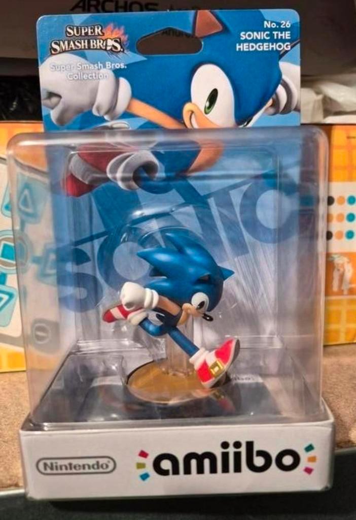 Nieuw Sonic Amiibo-figuur, Games en Spelcomputers, Games | Nintendo Wii U, Nieuw, Ophalen of Verzenden