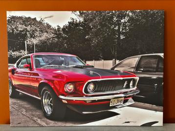 Mustang - wanddecoratie (Ford Mustang Mach 1) beschikbaar voor biedingen