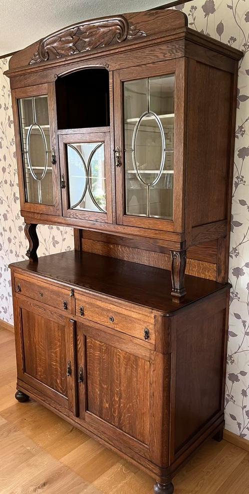 Antieke Art Nouveau Buffetkast (1925), Antiek en Kunst, Antiek | Meubels | Kasten, Ophalen