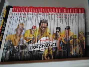 Collection de livres cyclisme  beschikbaar voor biedingen