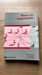 Mens en Organisatie, Boeken, Economie, Management en Marketing, Personeel en Organisatie, Verzenden, Berings, Zo goed als nieuw