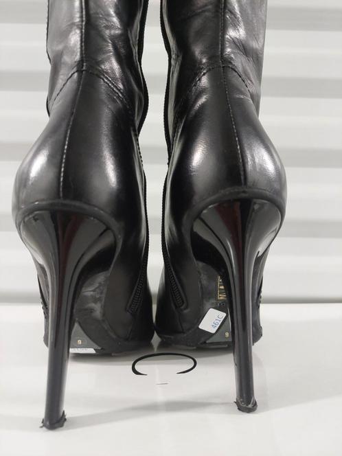 461C* CASADEI sexy zwarte volledig leren laarzen met hoge ha, Kleding | Dames, Schoenen, Gedragen, Hoge laarzen, Zwart, Verzenden